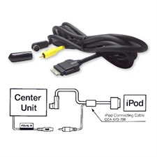CLARION CCA673 iPod-Video-Connecting Cable VRX 878 RVD, VRX868RVD, MAX668RVD & MAX 678 RVD