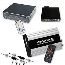 Ampire/Dietz DVB-T-Tuner DVBT52 & DVD-Player 85700 + Multimedia Interface for BMW 16:9 Professional MK3 / MK4 with  CD changer input