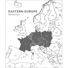 VOLVO / NAVTEQ Central Europe - RTI (MMM/P2001) DVD Navigation (1 DVD) 2011 for VOLVO