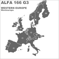Navteq Europe - Alfa 166 G3 Navigation (9 CDs) 2010/2011