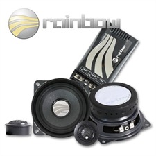 RAINBOW 231168 - DL-C4.2 Speaker (New SLX 210 Deluxe) 2-Way Compo Set 80W 4 inch 100 mm