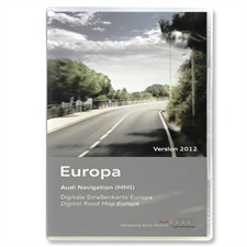 Navteq EUROPE -  Audi Navigation MMI High 2G DVD 2012 (1 DVD)
