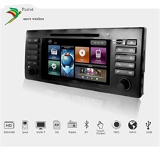DYNAVIN DVN E39 D99 - 2-DIN multimedia device DVB-T HD USB DVD-Player Radio FM RDS TMC Navigation Parrot Bluetooth for BMW 5-Series E39 X5 E53