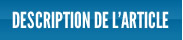 Déscrpition de l'article