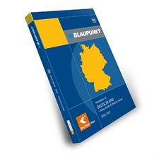 Tele Atlas Blaupunkt DEUTSCHLAND + Major Roads of Europe DX 2008/2009 (2 CDs)