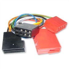 AIV 410820 – Aktiv-Lautsprechersystem-Adapter - Autoradio 10 poligem ISO auf AUDI