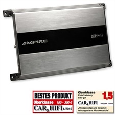 Ampire MB1000.1 – Mono Subwoofer Amplifier  (1000W RMS / 1600W max.)