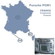 Navteq FRANKREICH + MRE – PORSCHE PCM1 2009/2010