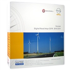 NAVTEQ / OPEL Europa Paket – Opel CD70/EHU4 Map CD 2010/2011