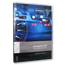 Navteq BENELUX + MRE – Opel/Vauxhall CD60/CD80 Navigation System (Delphi) 2010/2011