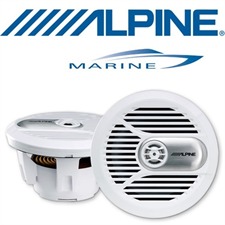 ALPINE SPR-M700w – 17,8 cm 2-Wege Koaxial Lautsprecher (weiß)