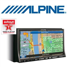 ALPINE INA-W910R - 2-DIN All-in-One-Unit with Navigation TMC MP3 Tuner RDS CD DVD USB Bluetooth<sup>®</sup> Made for iPod/iPhone<sup>®</sup>