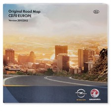 NAVTEQ / OPEL  T1000-18187 - Europa - Navigation EHU CD70 (10 CD) 2011/2012