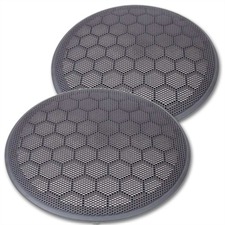  Lautsprecher Abdeckgitter / Blenden / Grill grau für VW Passat Variant Golf IV SEAT Leon Toledo