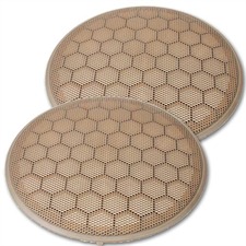  Lautsprecher Abdeckgitter / Blenden / Grill beige für VW Passat Variant Golf IV SEAT Leon Toledo