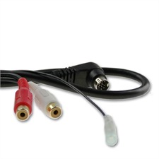  AUX-Eingang Adapterkabel für Audi / Seat / Skoda / VW RNS-MFD1 4:3 Navigation ohne TV-Tuner