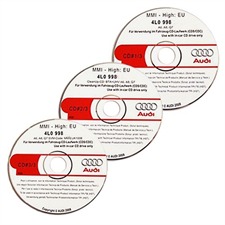 Audi MMI High Update Paket (3CDs) für das MMI(2G) im A6 / S6 / RS6 (4F) / A8 / S8 (4E) / Q7 (4L)