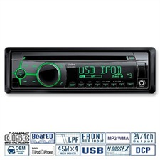 CLARION CZ202EG - CD / USB / MP3 / WMA / RDS RADIO- RECEIVER (GRÜN) für iPod / iPhone