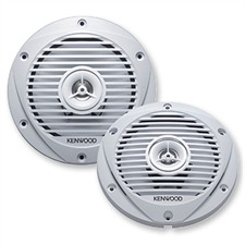Kenwood KFC-1652MRW - Marine 2-Wege Koaxial Lautsprecher  (17,0cm / 150W / weiß)