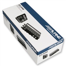 ALPINE EZi-DAB - DAB Erweiterung für alle Autoradios DAB / DAB+ / DMB-Radio DUAL Tunerbox OELD- Display für iPhone / iPad / iPod