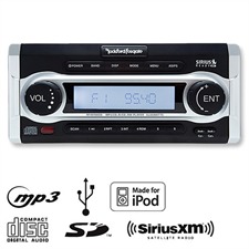 ROCKFORD FOSGATE RFX9700CD - Marine Tuner (black / MP3 / USB / iPod / CD SiriusXM)