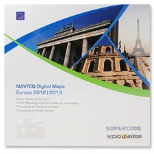 NAVTEQ  Europa - T1000-19512 - VDO Dayton CIQ Supercode (10 CD) 2012/2013