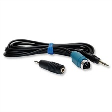 ALPINE KCE-236B - Adapter Full Speed Anschluss auf Klinkenstecker mit 2,5 / 3,5 mm Klinkenbuchse