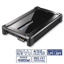 CLARION XR2420 - 4/3/2 Kanal Leistungsverstärker 480 Watt