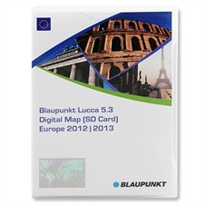Blaupunkt Europa (West +Ost) - T1000-19968 - Lucca 5.3 SD-Karte 2012/2013 (2xSD)
