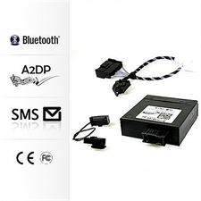 Kufatec 36496-1 - Umrüst-Set UHV Low / Premium auf FISCON Basic für VW / Skoda (Bluetooth / A2DP / SMS / Plug&Play)