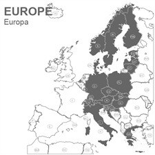Navteq EUROPA (Ost) - Audi Navigation plus RNS-E 2013 (1 DVD)
