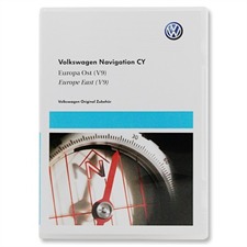NAVTEQ Osteuropa - 1T0 051 859 AC - Original Volkswagen für RNS510 / RNS810 (DVD / V9 / Version 2013)