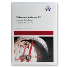 NAVTEQ Brasilien / Argentinien / Mexiko - 3AA 051 866 K  - Original Volkswagen für RNS315 / RNS Amundsen+ / Seat media System (V4 / SD)