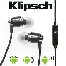 Klipsch S4A - D1K37042 - In-Ear Kopfhörer für Android 2.2 oder höher (3,5 mm Klinkenstecker / schwarz)