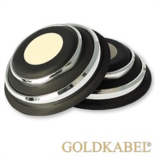Goldkabel AS-41000 8er Set Dämpfer groß - Goldkabel - Shock Absorber / Resonanzdämpfer (8 Stück / silber)