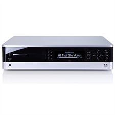 T + A K2 Blu - BluRay HD-Receiver (schwarzer Korpus mit silbernen Deckeln)
