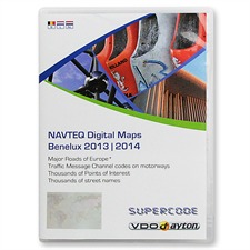 NAVTEQ Benelux - Navigations-CD für VDO CIQ-Systeme 2013/2014