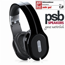 psb Speakers PSB M4U 2 Kopfhörer - aktiver Kopfhörer (3,5mm Klinke / diamantschwarz)