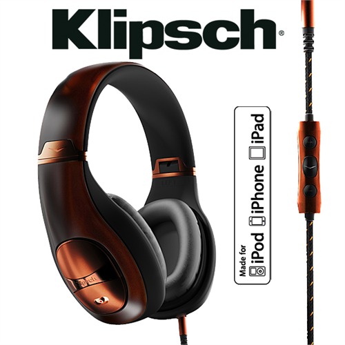 Klipsch MODE M40 - D1K37040 - Bügelkopfhörer für iPod / iPhone / iPad (3,5 mm Klinkenstecker / schwarz)