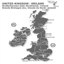 Navteq 11005045 - Großbrittanien / Irland + MRE - Lancia Thesis Connect Navigation (1 CDs / 2010/2011)