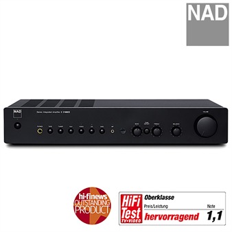 NAD C316BEE - Stereo-Vollverstärker (2x40W / PowerDrive S / Fernbedienung)