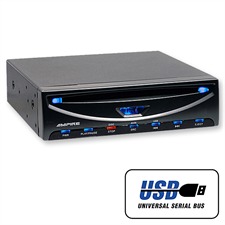 Ampire DVX102 - DVD-Player mit USB Schnittstelle (3/4 DIN)