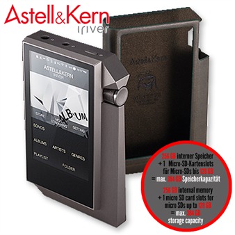 Astell & Kern iRiver AK240 - mobile high definition audio player (1 piece / black / 256GB / 24Bit/192Khz)