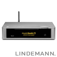 Lindemann Musicbook: 25 - CD-Streaming-Client (1 Stück / Alu silber)