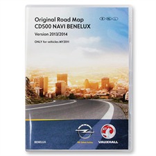 Navteq Benelux - Opel CD500 (nur MY2011) Version 2013 / 2014