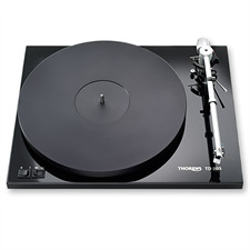 THORENS TD 203 - Plattenspieler (inkl. Thorens Tonarm TP 82 / MM-Tonabnehmer TAS 257 / Hochglanz schwarz)