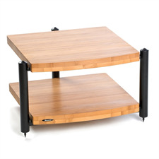 Atacama ERIS ECO 5.0 - HiFi-Rack 2-Regalboden Basis Modul (Bambus Vollholz / Spikes)