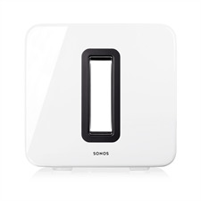 SONOS Sub - Subwoofer für Smart Speaker (Hochglanz weiß / 2 x digitale Klasse D Verstärker / Wireless / 16 kg / 1 Stück)