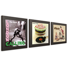  Art Vinyl Schallplattenrahmen - Play & Display für LPs (3er-Set / 12