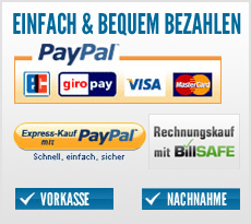 Unsere Zahlungsarten
